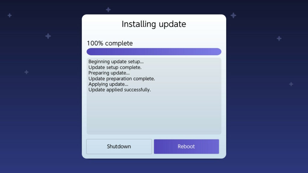 Daybreak update firmware nintendo switch complete