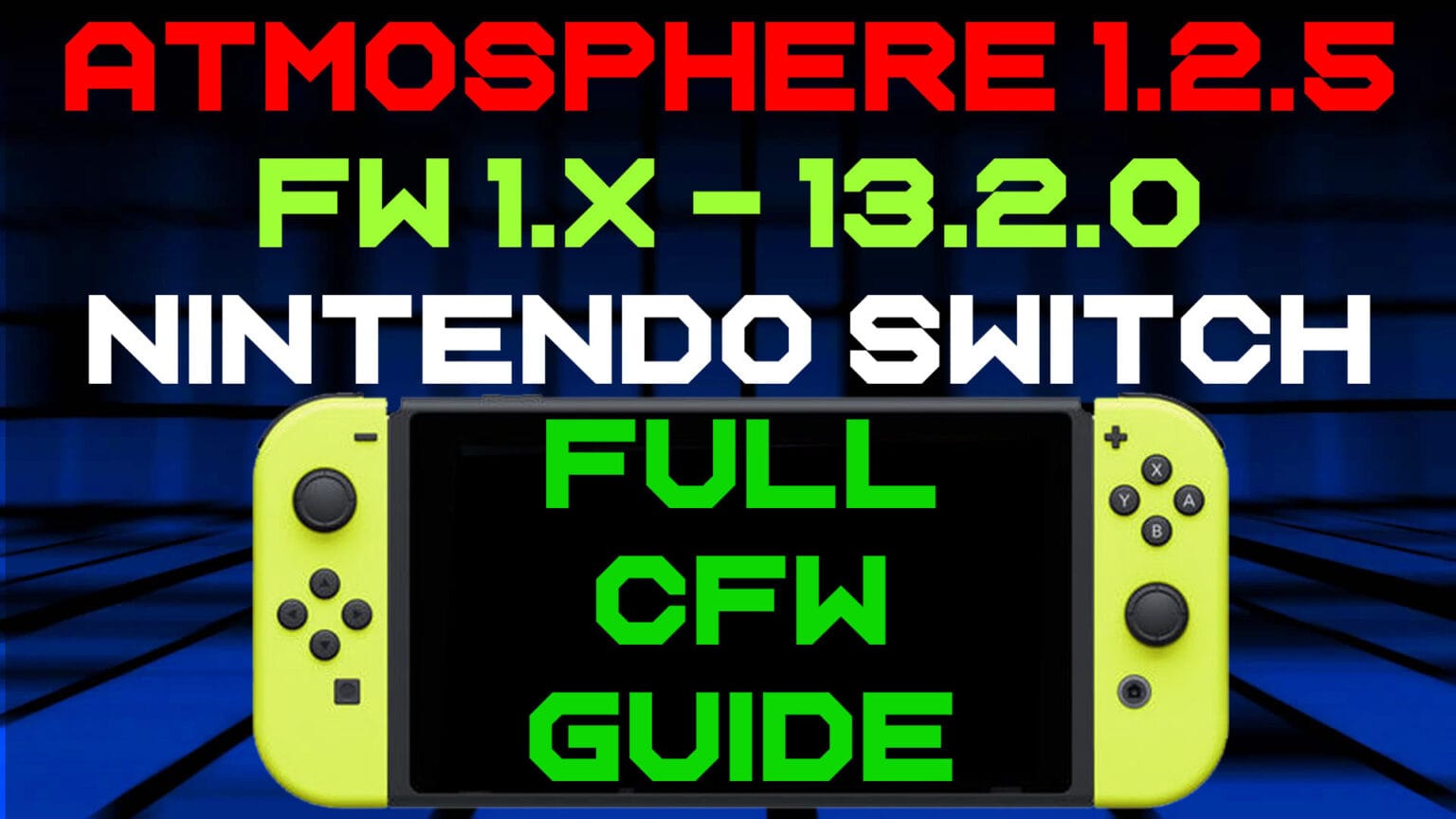 HOW TO INSTALL ATMOSPHERE 1.2.5 CFW & HOMEBREW MENU ON A NINTENDO