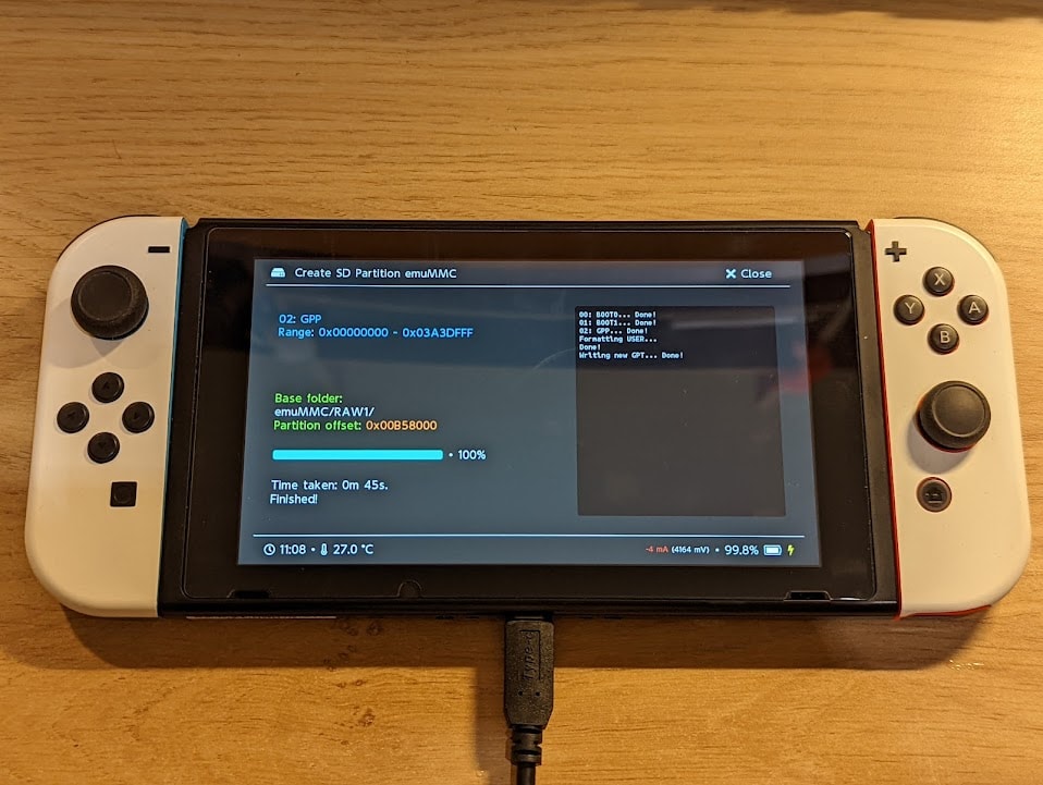 EmuMMC Partition Nintendo Switch
